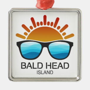 Bald Head Island North Carolina Sunglasses Metal Ornament