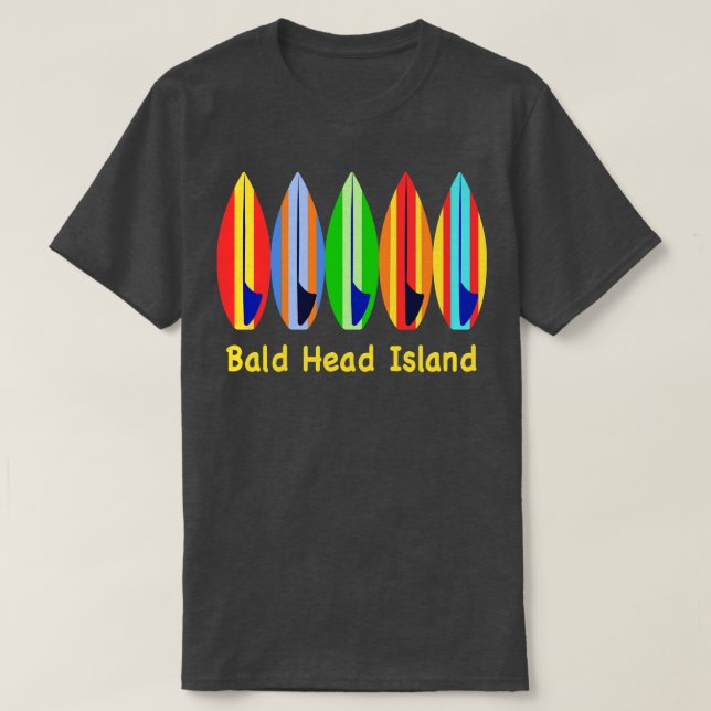 Bald Head Island Surfboards T-Shirt (Design Front)