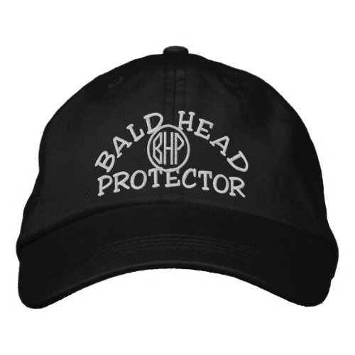 Bald Head Protector Embroidered Baseball Cap