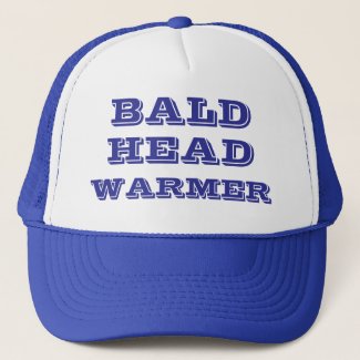 BALD HEAD WARMER Funny Humorous