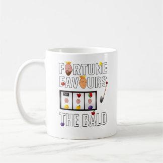 Bald man funny top funny bald joke gift bald and p coffee mug