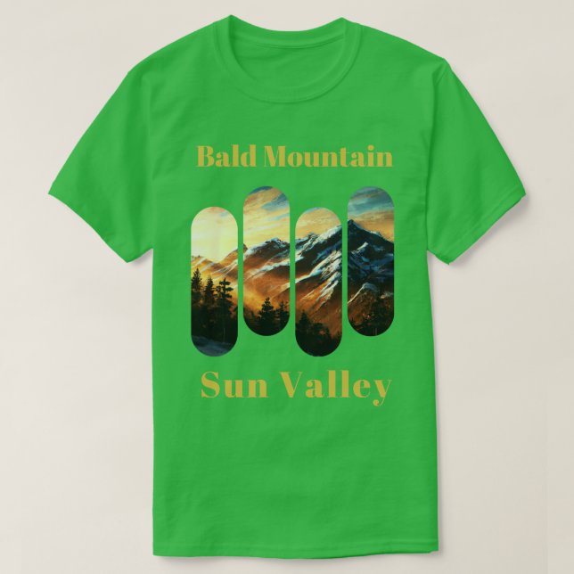 Bald mountain ski sun valley 1 T-Shirt (Design Front)