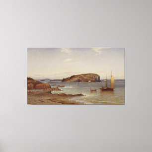 Bald Porcupine Island   1868 2 Canvas Print