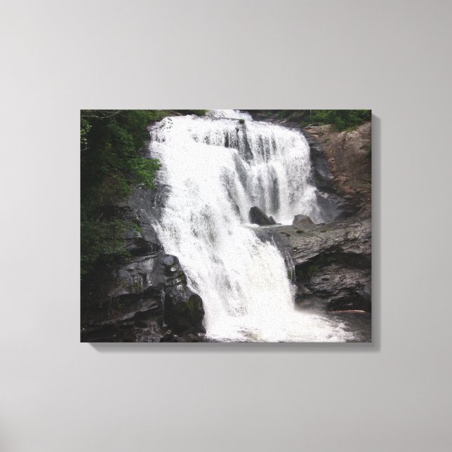 Bald River Falls Tellico Plains Tennessee Canvas Print (Front)