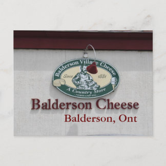 Balderson Cheese Postcard