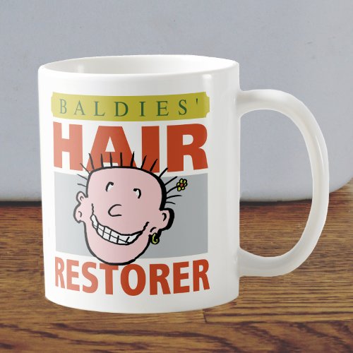 Baldies Hair Restorer Coffee Mug