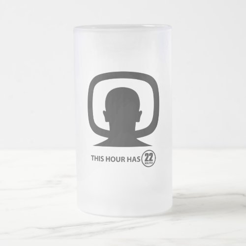 Baldo _ 22 Minutes Frosted Glass Mug