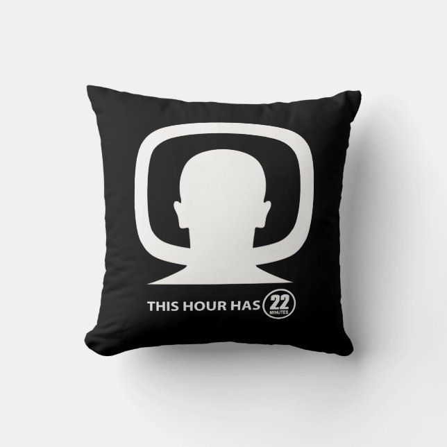 Baldo - 22 Minutes Throw Pillow (Front)