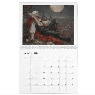 Baldur’s Gate Fanart Companions 2026 Calendar