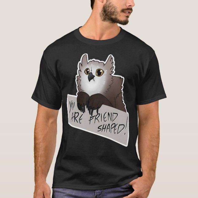 Baldur's Gate 3 Fanart Owlbear cub - You are frien T-Shirt (Front)