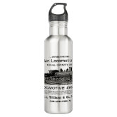 CSX Railroad AC4400CW #6 With a Coal Train Water Bottle