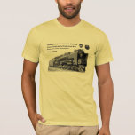 Baldwin Locomotive S-2 PRR Steam Turbine T-Shirt | Zazzle