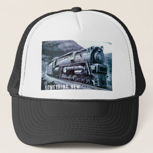 Baldwin Locomotive Works Steam Locomotives 1944 Trucker Hat