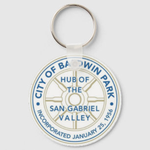 BALDWIN PARK CALIFORNIA KEYCHAIN