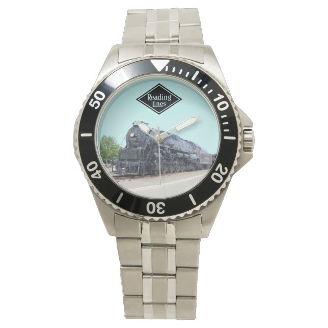 Baldwin- Reading Railroad Locomotive 2124 Watch (Front)