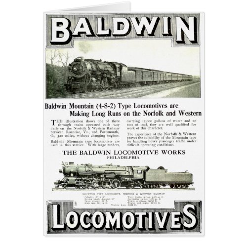 Baldwin Steam  Locomotive Works
