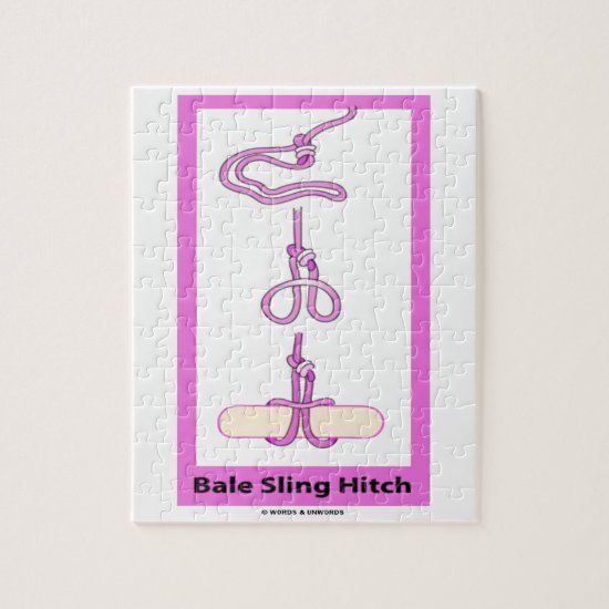 Bale Sling Hitch (Strap Hitch) Jigsaw Puzzle