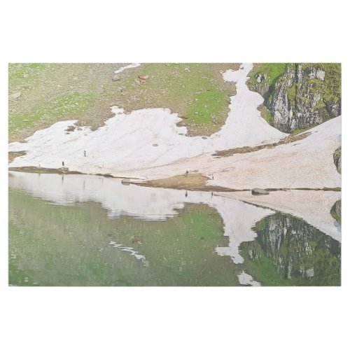 Balea Lake Alpine Landscape - Wild Nature Romania Gallery Wrap