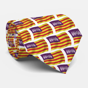 Balearic Islands Flag Tie
