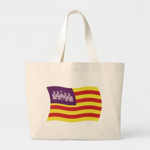 Balearic Islands Flag Tote Bag