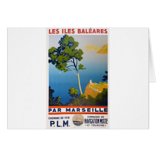 Balearic Islands Vintage French Travel