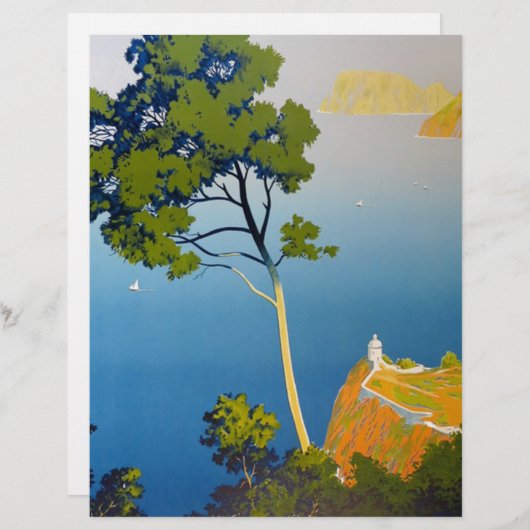 Balearic Islands Vintage French Travel (Front/Back)