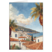Balearic Islands Vintage French Travel Card (Front)