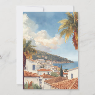 Balearic Islands Vintage French Travel Holiday Card