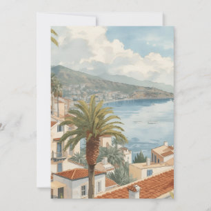 Balearic Islands Vintage French Travel Holiday Card