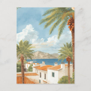 Balearic Islands Vintage French Travel Holiday Postcard