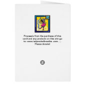 Baleeria Zebra Card (Back)