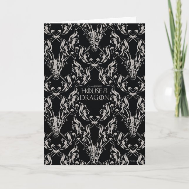 Balerion Skull Pattern Card (Front)