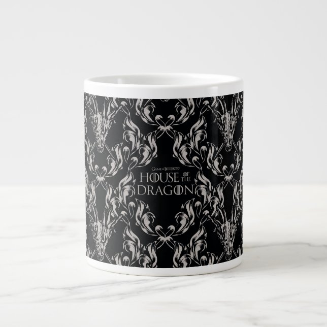 Balerion Skull Pattern Giant Coffee Mug (Front)