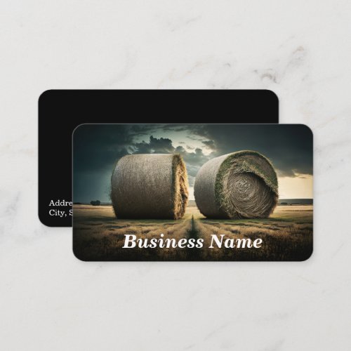 Bales of Hay Business Card