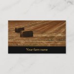 Bales Of Hay - Hay For Sale - Farm Business Card at Zazzle