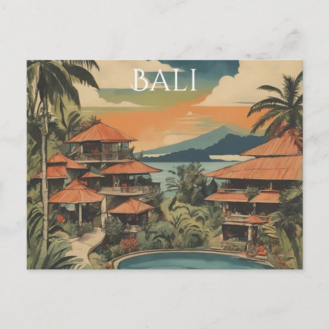 Bali (18) postcard (Front)