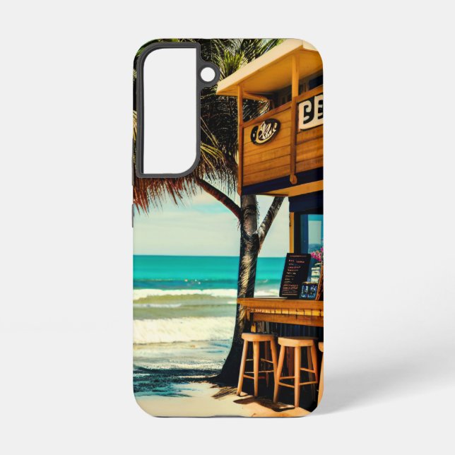 Bali Beach Cafe Bar Samsung Galaxy Case (Back)
