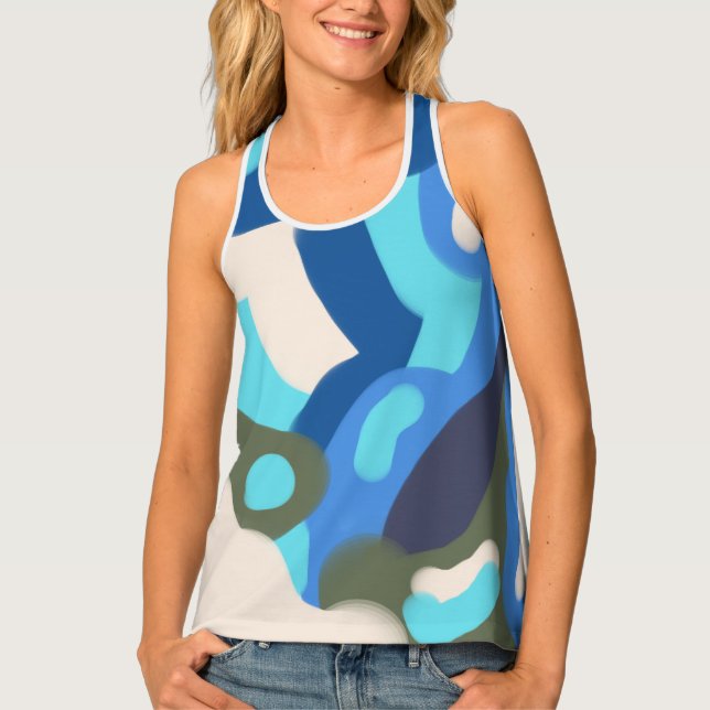 Bali Beach Tank Top (Front)