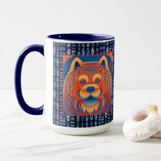 BALI BLISS Chow dog  15 ounce Mug