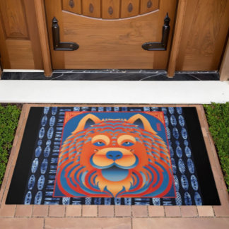 BALI BLISS Chow dog Doormat