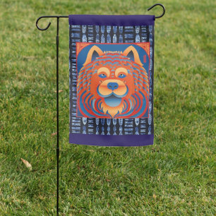 BALI BLISS Chow dog garden flag