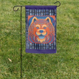 BALI BLISS Chow dog garden flag