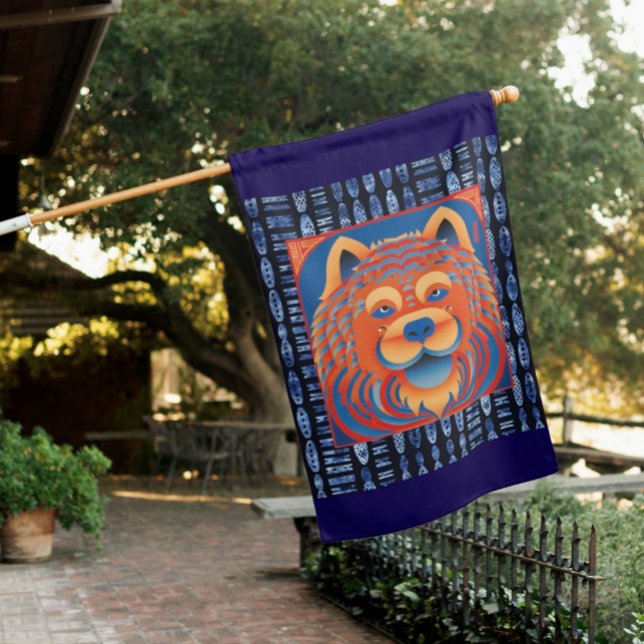 BALI BLISS Chow dog house flag (Creator Uploaded)