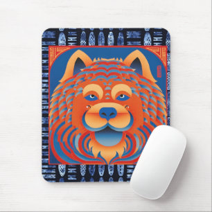 BALI BLISS Chow dog Mouse Pad
