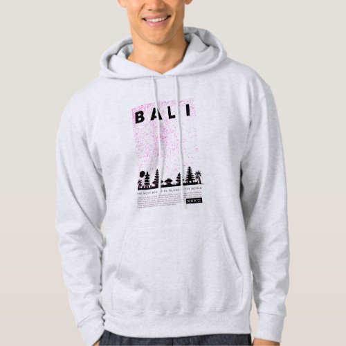 Bali Bliss Tropical Escape T_Shirt Design Hoodie