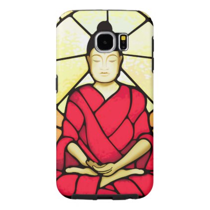 Bali buddha stain glass window samsung galaxy s6 case