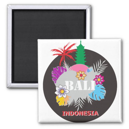 Bali Colorful Magnet