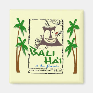 Bali Hai at Pontchartrain Beach New Orleans Magnet
