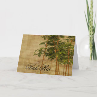 Bali Hai Home Collection Card