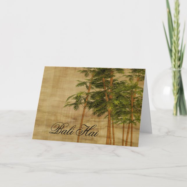 Bali Hai Home Collection Card (Front)